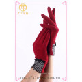 ZF3005 Genuine Cheap Wool Lady dress Fashion Gloves